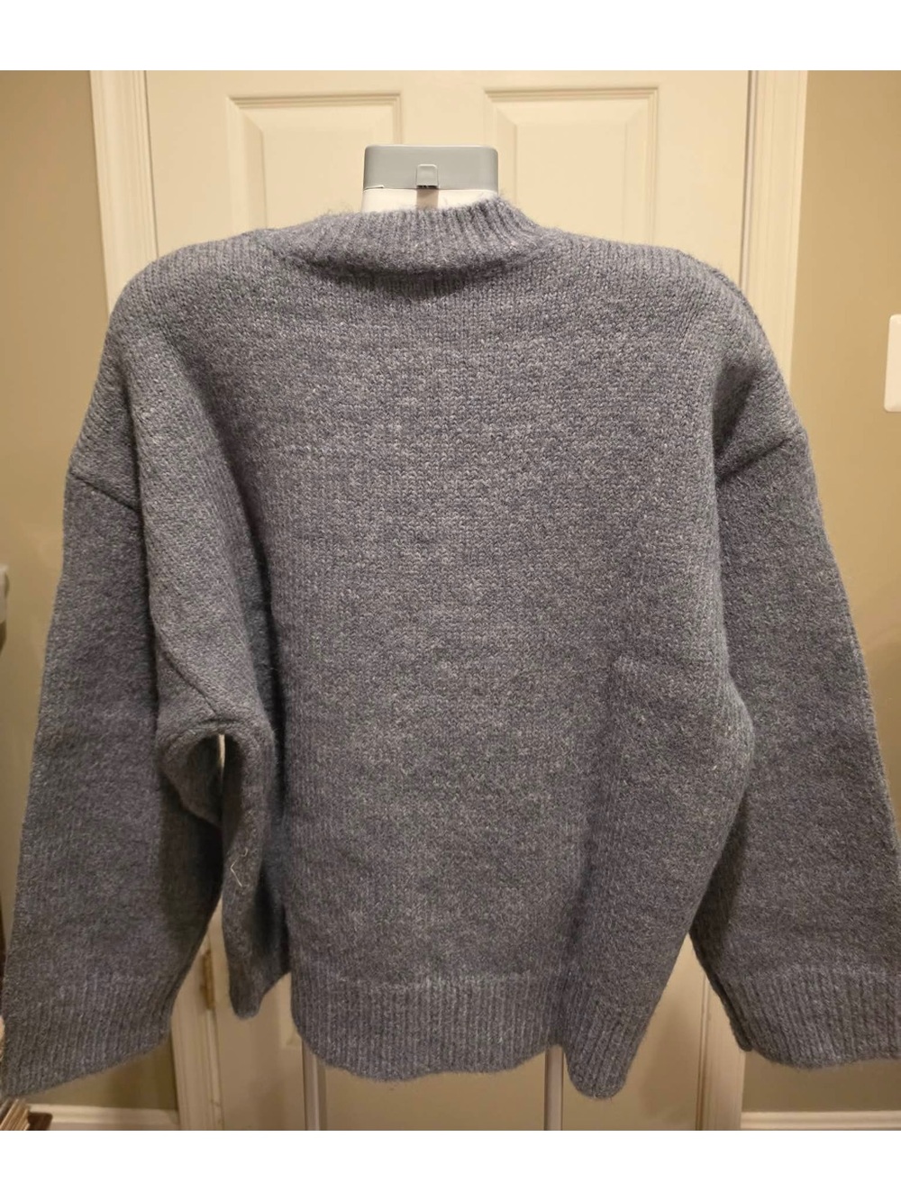 Nasty Gal Women's Heather Gray Turtleneck Sweater - Picture 10 of 10
